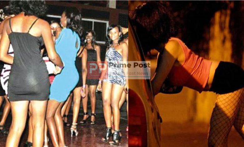 Prostitutes in Cameroon